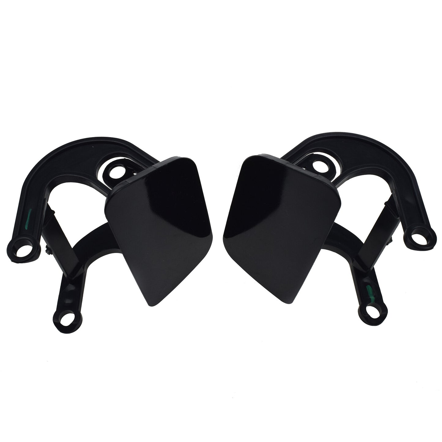 for BMW E60 E61 03-10 Headlight Washer Nozzle Cover Cap Flap  Lever Set