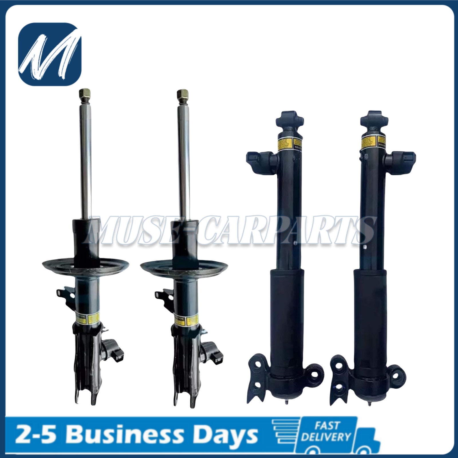 4X Fit for Dodge for Challenger Charger SRT R/T Front Rear Shock Struts Assys 2015-2023