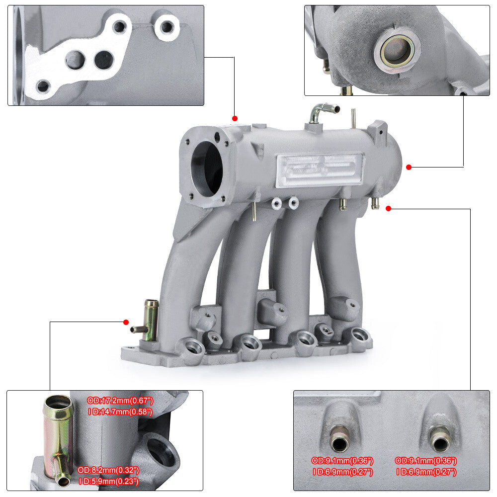D Series D16 D15 Intake Manifold For 1988-2000 for Honda for Civic Del Sol D15A2 D16Y8