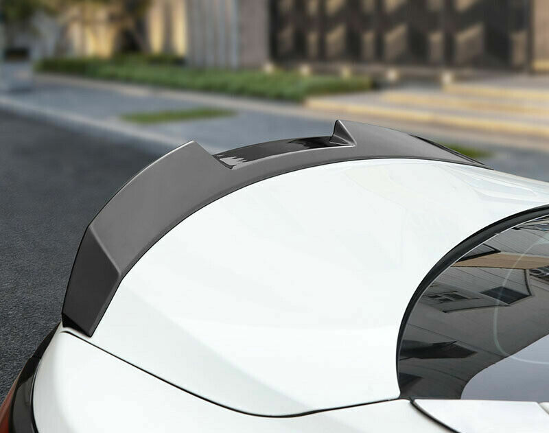 for Nissan Sentra Sylphy 2020-23 Black ABS Rear Spoiler Tail Trunk Lip Wing Trim