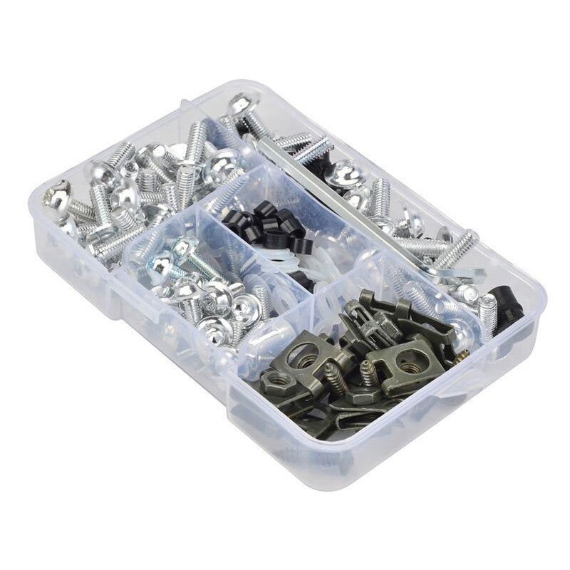 155-piece set of stainless steel motorcycle/scooter shell fairing bolts, screws, and nuts.