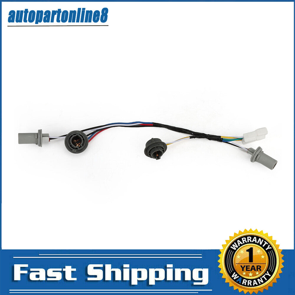 1X for Hyundai Sonata 11-14 Pair Rear Taillight Lamp Socket Wiring Harness Set