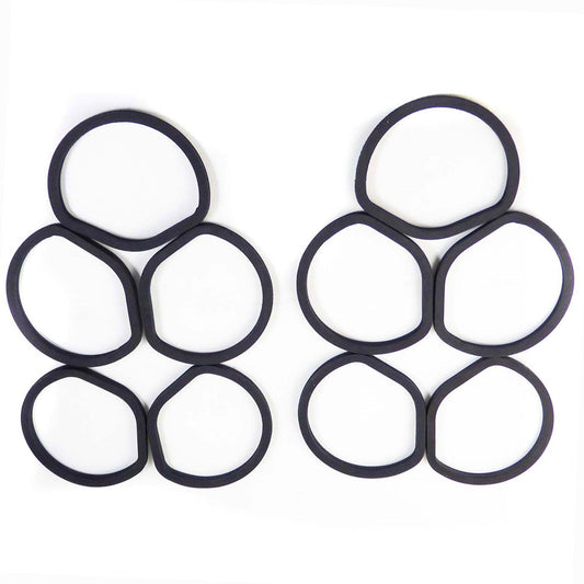 for Benz E280 C230 1121840061 10Pcs Engine Oil Filter Housing Seal Ring Gasket