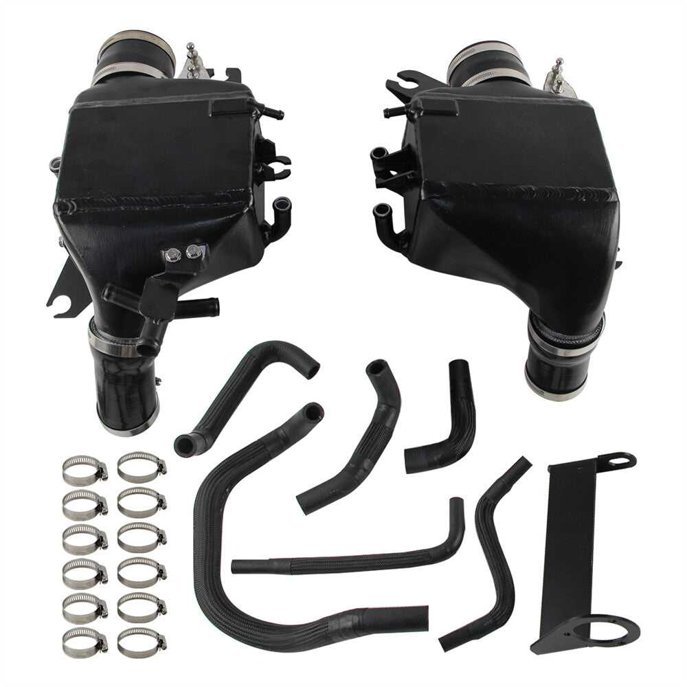 Performance Air-To-Water Intercoolers for Infiniti Q50/Q60 V6 3.0T 2016+ Black