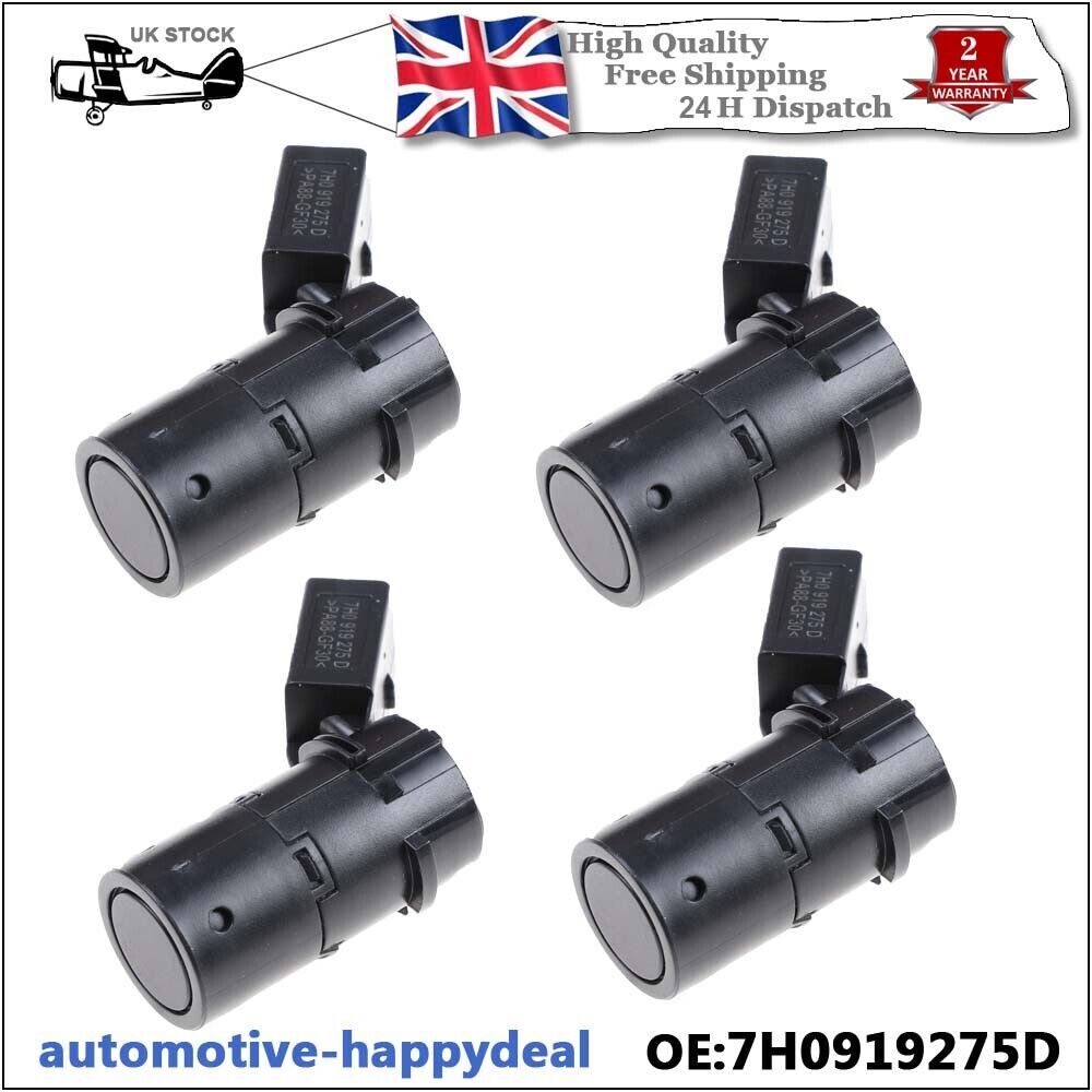 4X Front  Rear Ultrasonic Parking Sensor PDC for Audi A3 A4 S3 S4 RS4 7H0919275