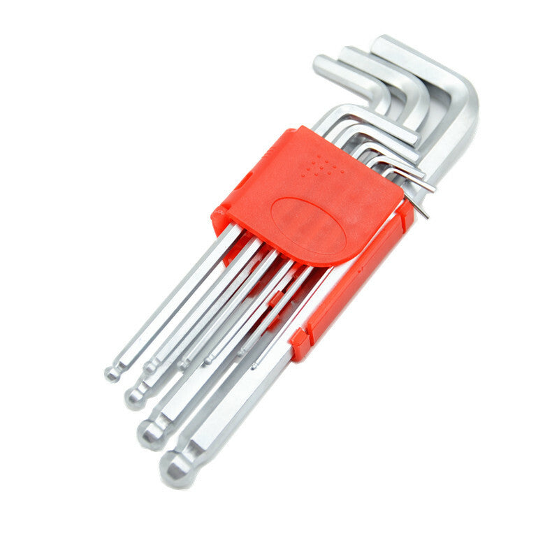 18x Screwdriver Double-End Hex Ball Head Wrench Allen Hexagon Torx Star Spanner