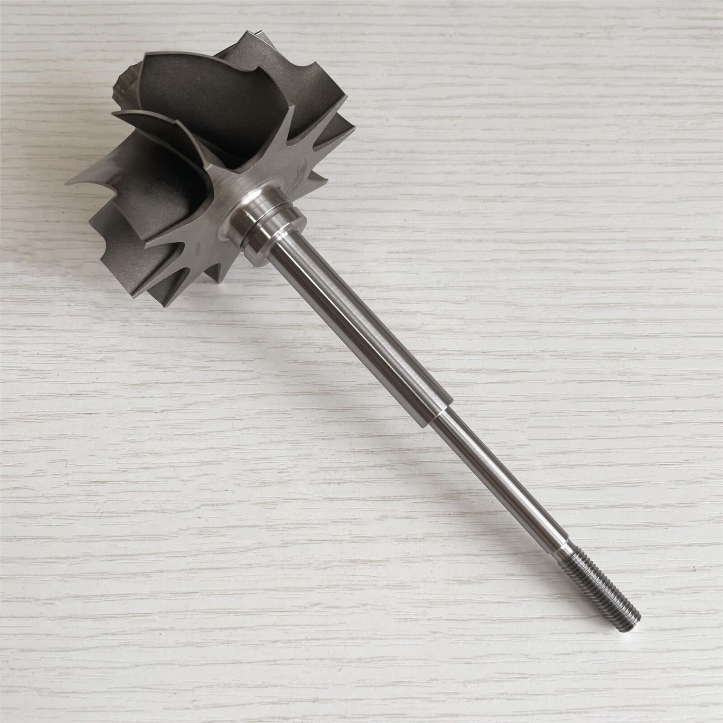 HX40 67X76mm 5+5 blades turbo wheel/turbo shaft and wheel suitable for turbocharging