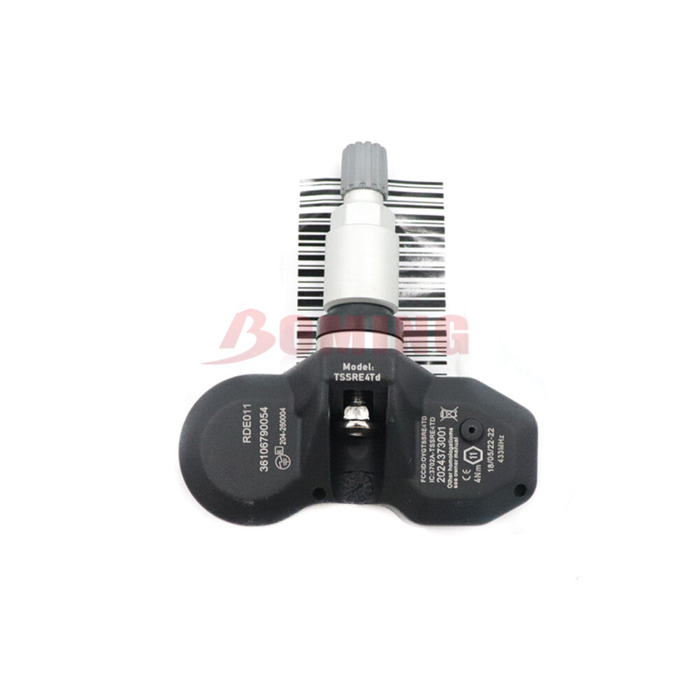 4-piece kit 36106790054 new TPMS tire pressure sensors for BMW X3, X5, Z4, and for Mini 433MHz.