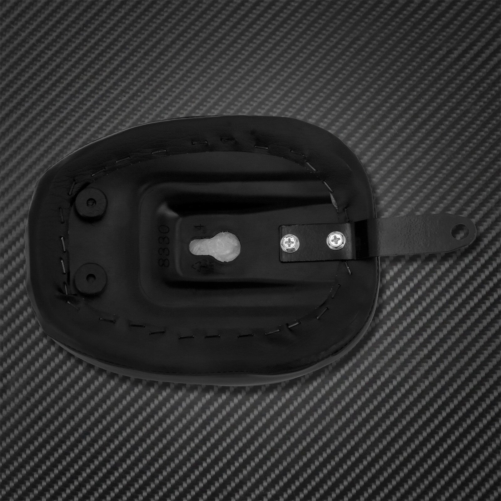 Vertical Lines Rear Passenger Pillion Pad for Seat Fit for Harley Sportster 48 2010