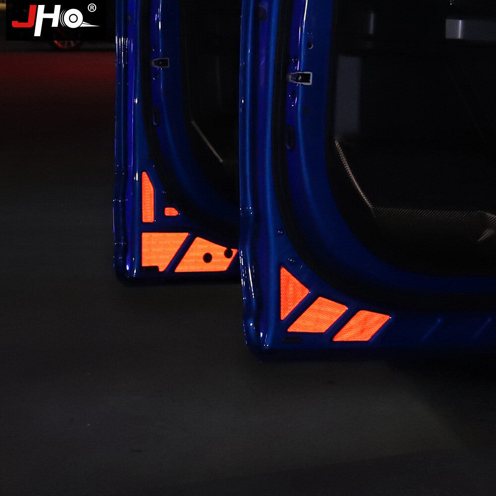 for Ford F150 Car Door Open Reflective Stickers Warning Decal Safety Tape F-150
