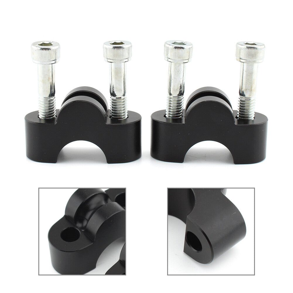 2¢ª Lenkererh?hung Lenkerbefestigungsklemme f¨¹r for HONDA CB1100 RS CB1100EX Schwarz