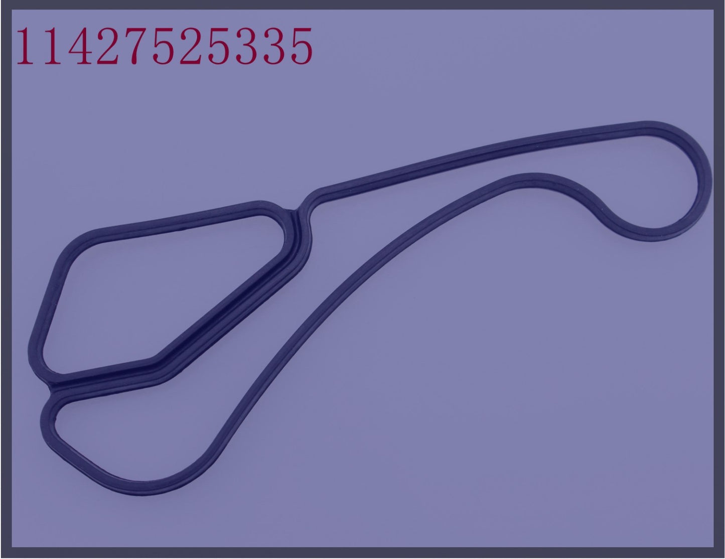 1 new oil cooler gasket, model number 11427525335, for BMW E60, E61, E70, E71, E82, and E90 engines.