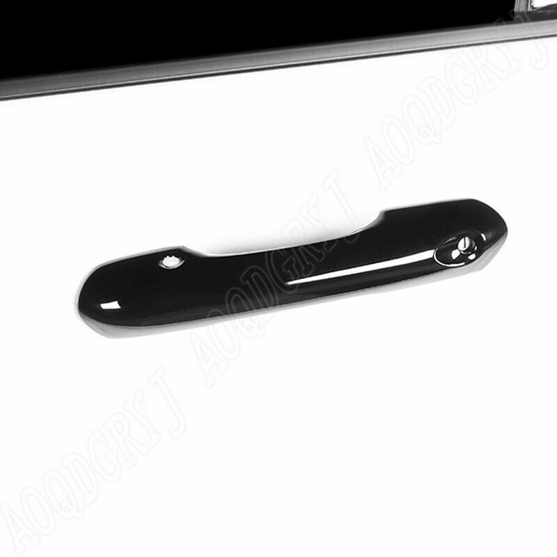 New Gloss Black Door Handle Moulding Cover Trim Fits for Ford Explorer 2020-2022