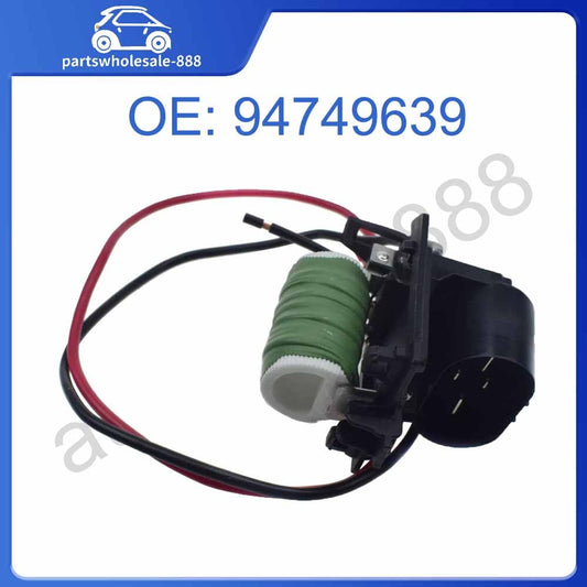 94749639 Fan blower motor resistance suitable for Chevrolet for Cruze 1.8L and for Opel Astra Zafira.
