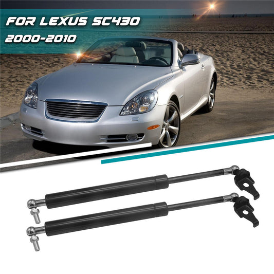 Front Hood Gas Charged Lift Supports Shocks Struts Fits for Lexus SC430 2002-2010
