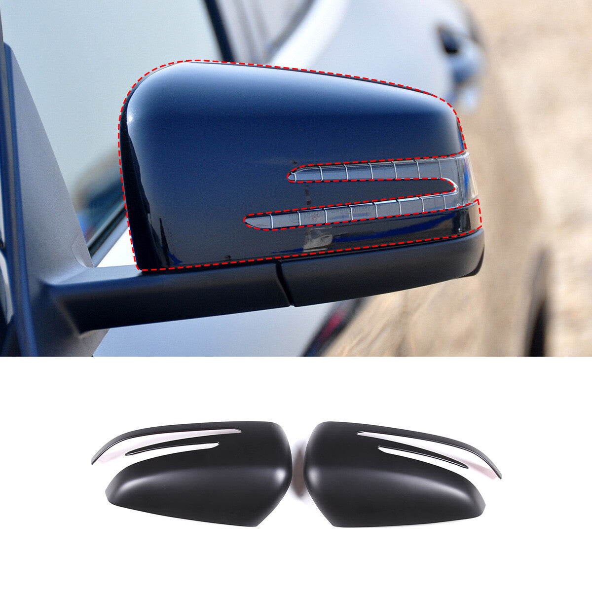 2-Pack ABS Black Front Door Storage Box Trays for Honda Pilot 2015-2022 USA