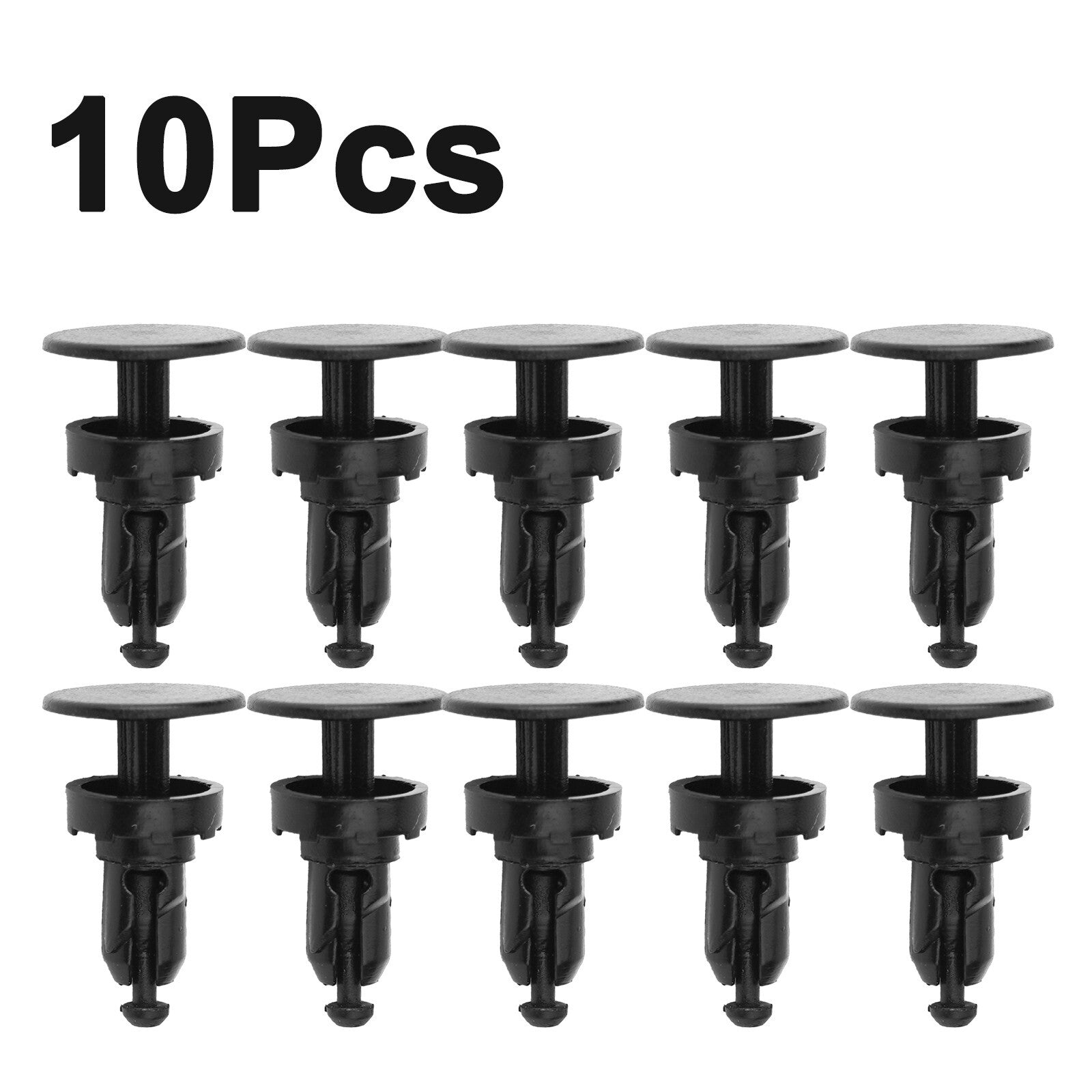 10pcs For/Black Car Windshield Wiper Cowl Moulding Trim Retainer Clips Set