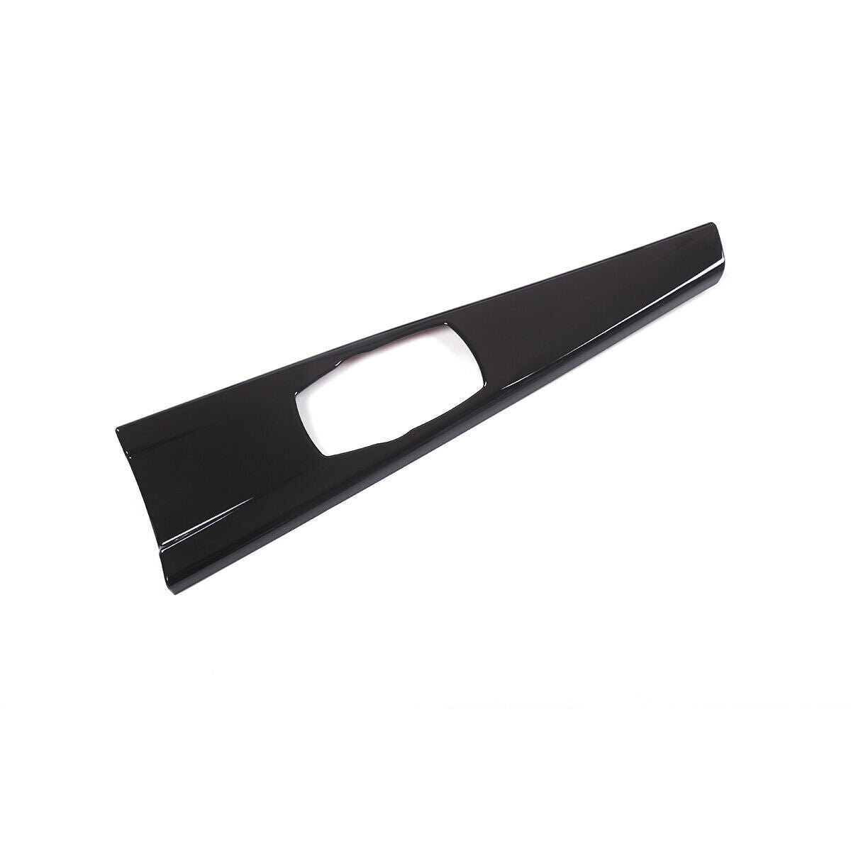 ABS Black Inner Middle Console Multimedia Panel Trim for BMW 3 Series GT 2014-18