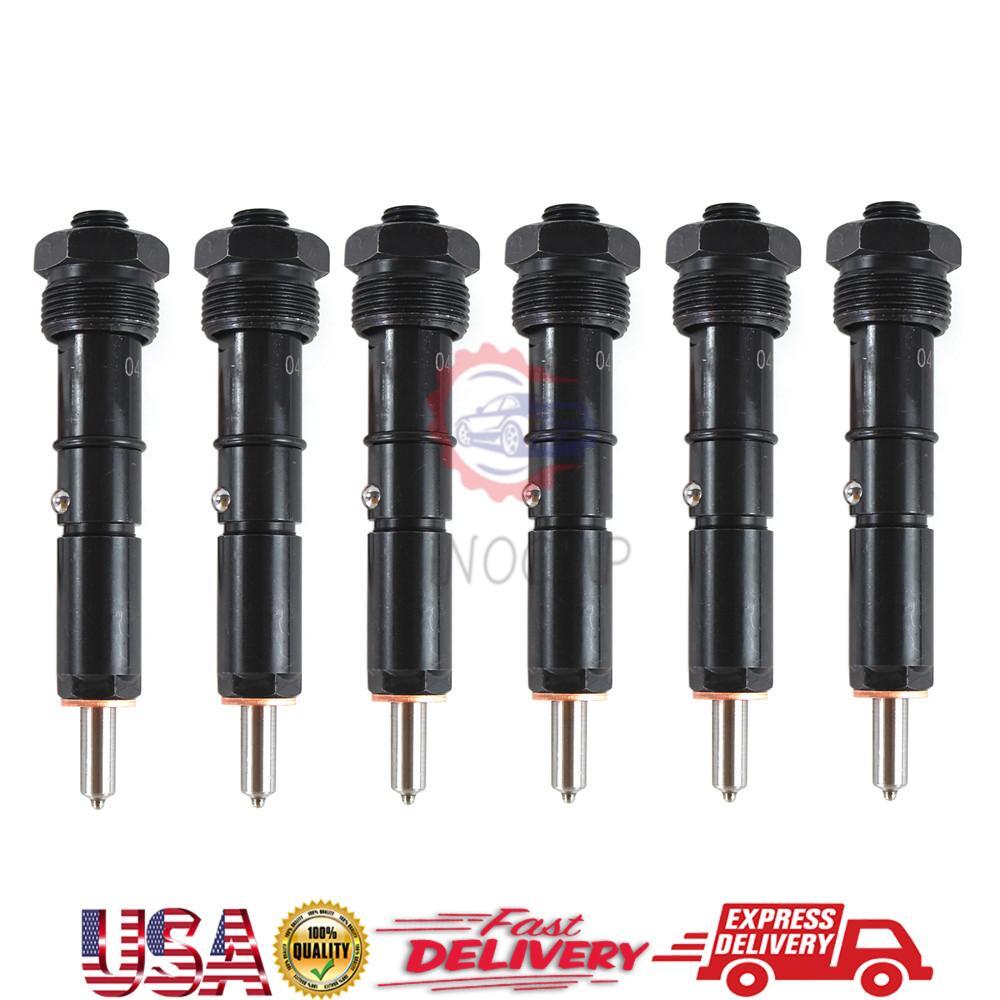 6X Fuel Injectors Kit 0432133864 for Dodge 12 Valve 5.9L +50HP 1994-1998