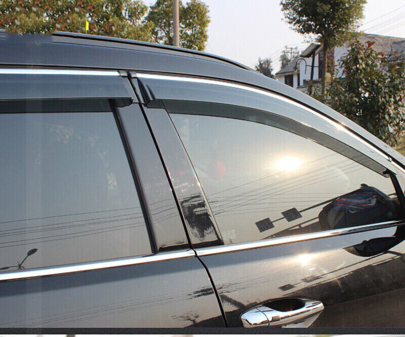 for Cadillac XTS 2013-19 Window Visor Deflector Sun Guard Rain Vent Shield Set4