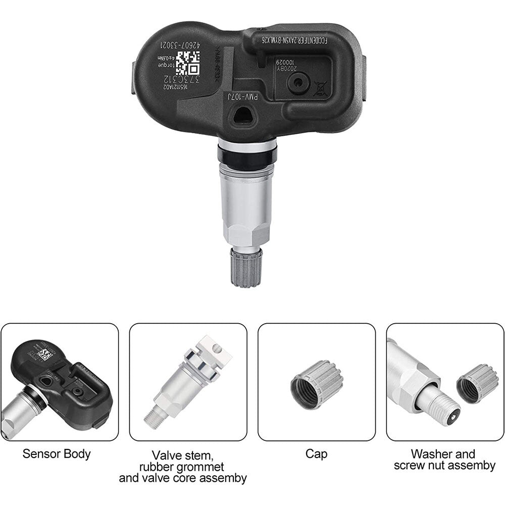 4 Tire Pressure Sensors 42607-33021 for Toyota for Lexus Pmv107J
