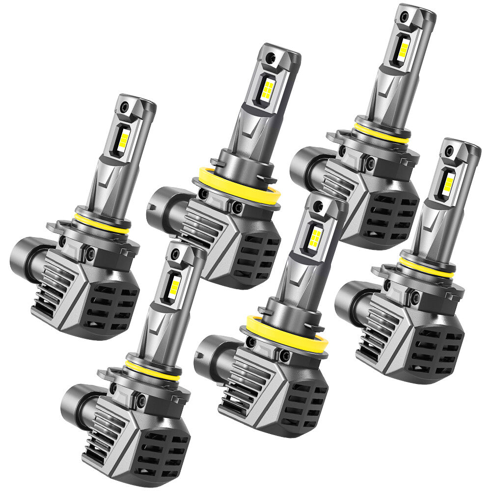 9005 9006 LED Senior Citizen Calling 6500K White Sprout Bright Light Series