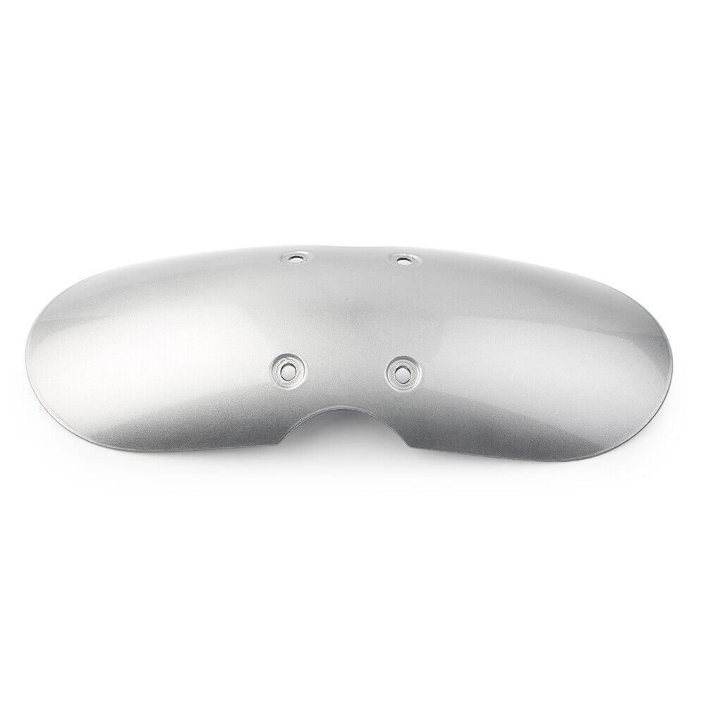 Silver Front Fender Mudguard Cover Protect For2001-2016 Scrambler / Thruxton 900