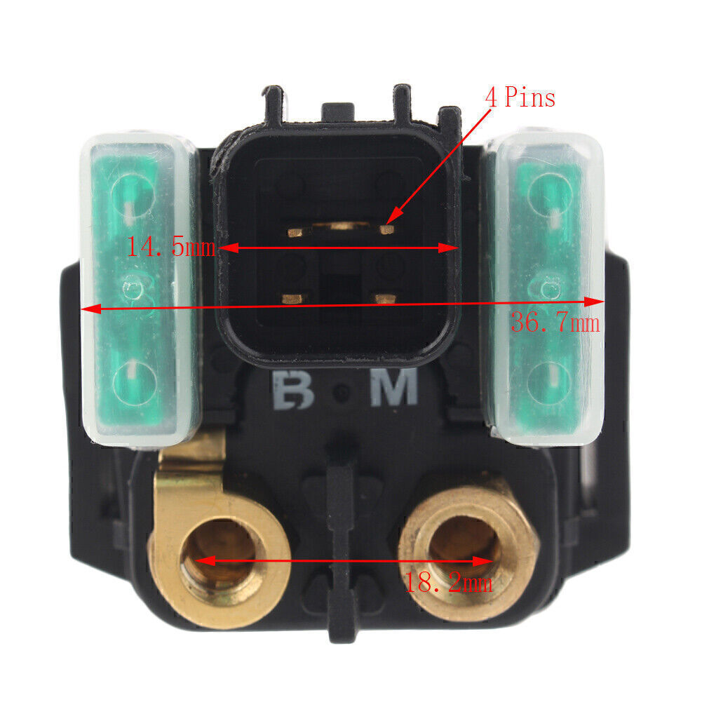 Motor Starter Relay Solenoid for Suzuki AN400 AN250 Burgman Skywave 1999-2014 B1