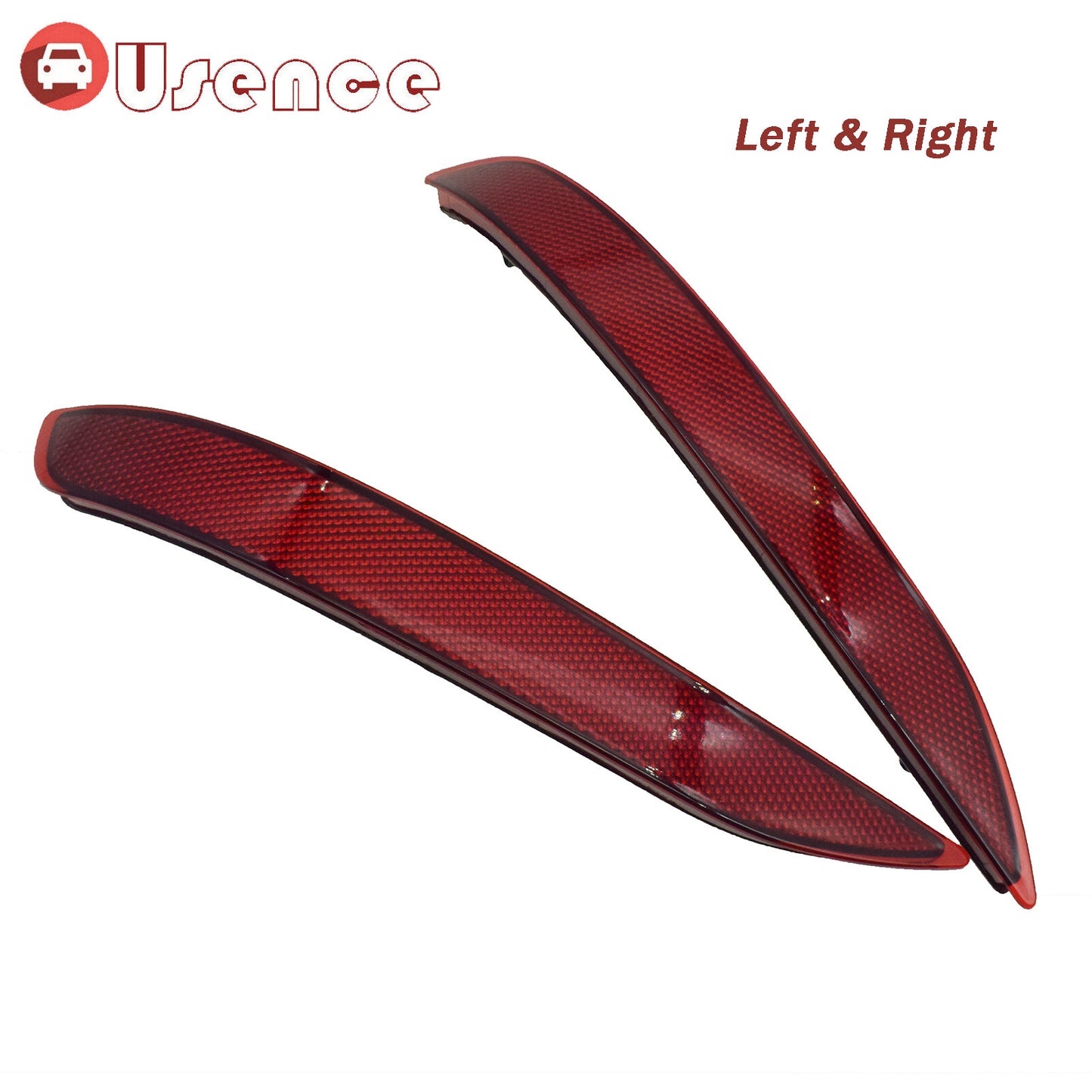 Pair Rear Left Right Side Bumper Reflector for Chevrolet Equinox 2018-2022