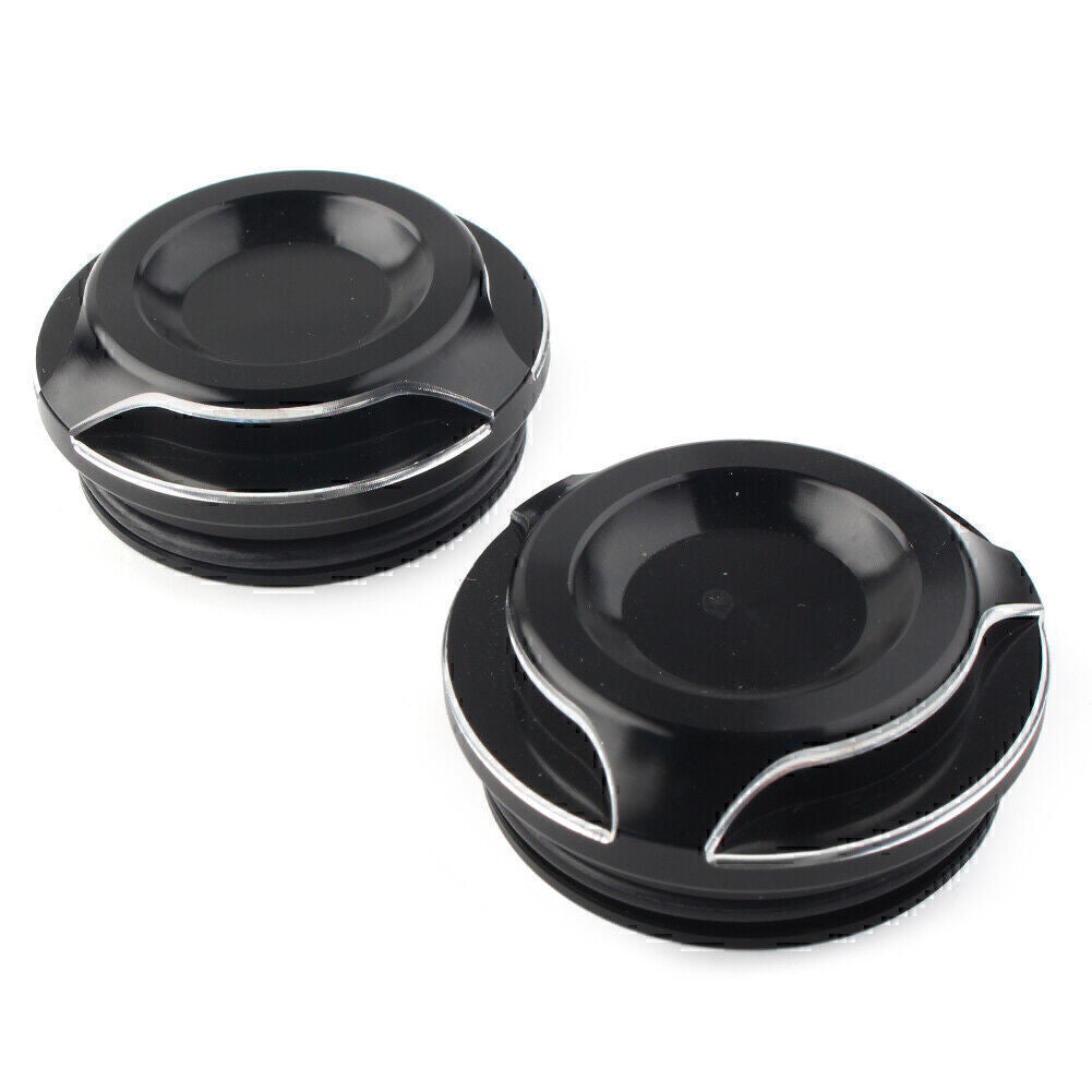 1x Black Cut Swingarm Pivot Bolt Cover for Harley V-Rod VRSCF/D/R 2006-2017 2016