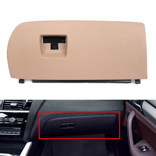 Inner Dash Glove Box Storage Box Door Lid Cover Beige for BMW X3 X4 F25 F26 LHD