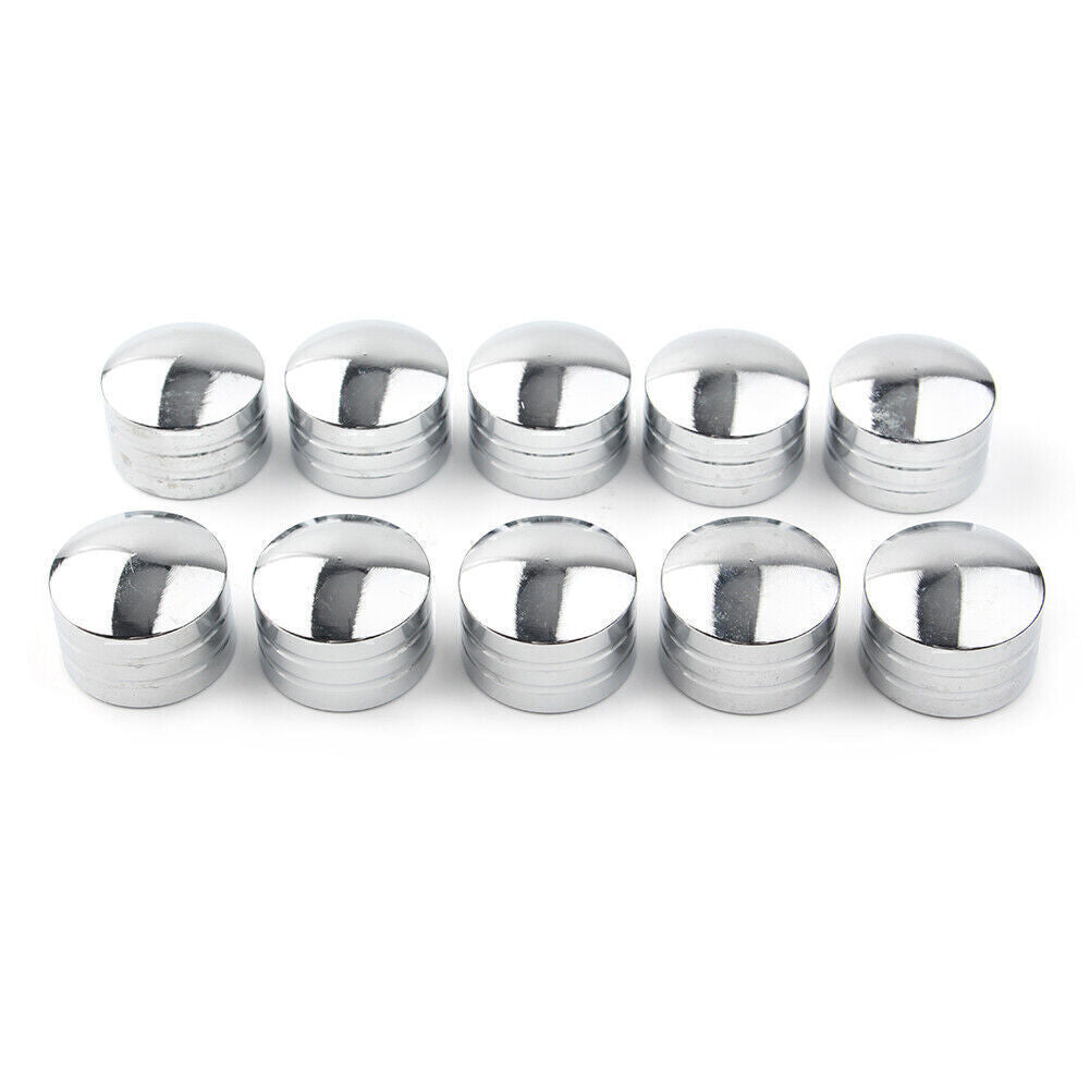 CNC Inner 9mm-13mm Schrauben Motor Bolt Topper Caps Cover for Harley Chrome