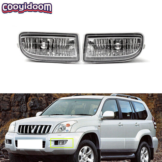 LED fog lights with integrated lighting for Toyota for Land Cruiser 1998-2007 LHRH