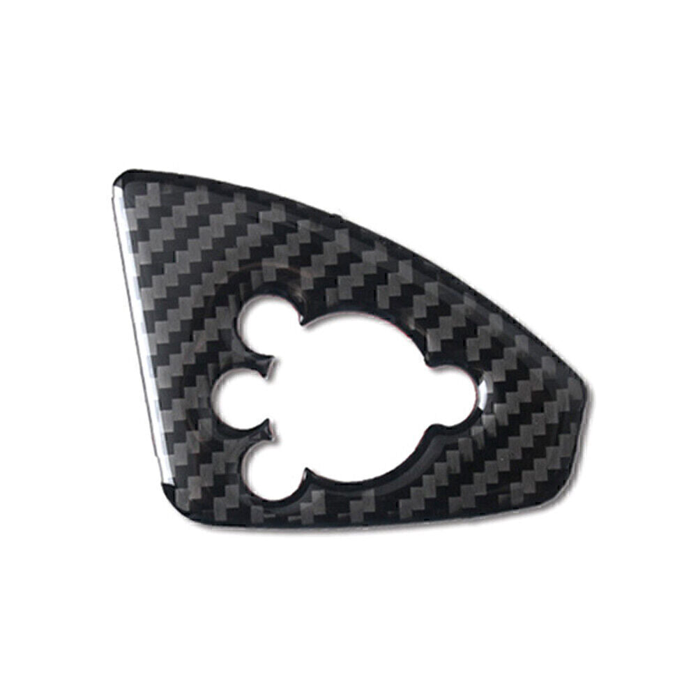 Fit for Audi TT TTRS 2008-14 Carbon Fiber Car Interior Door Lock Button Cover Trim