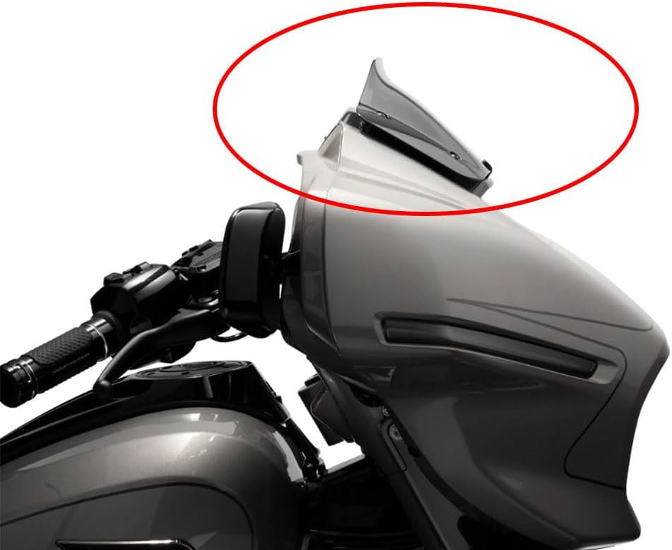 Smoke 7 Windshield Windscreen Visor for Harley CVO Street Glide FLHXSE 23 24-up