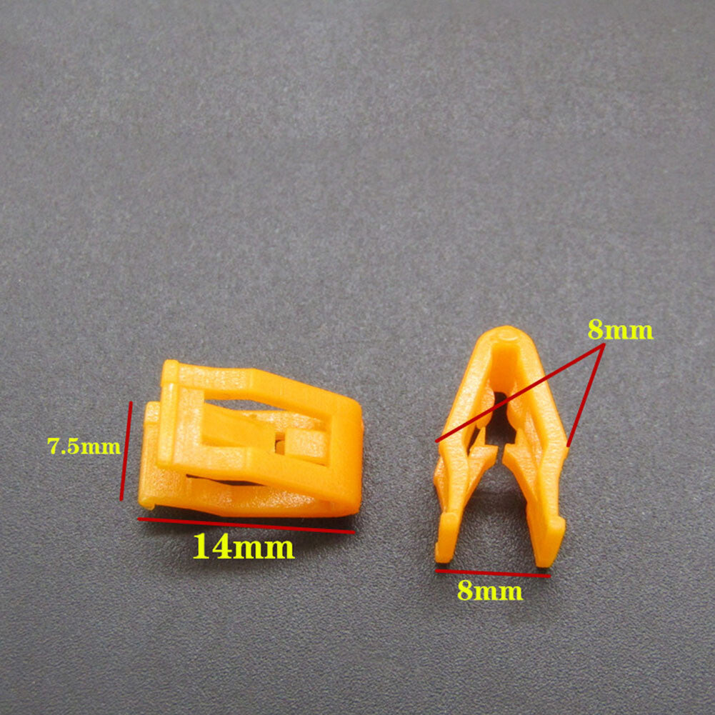 10 Car Center Console Radio Dash Panel Switch Bezel Clips for Ford
