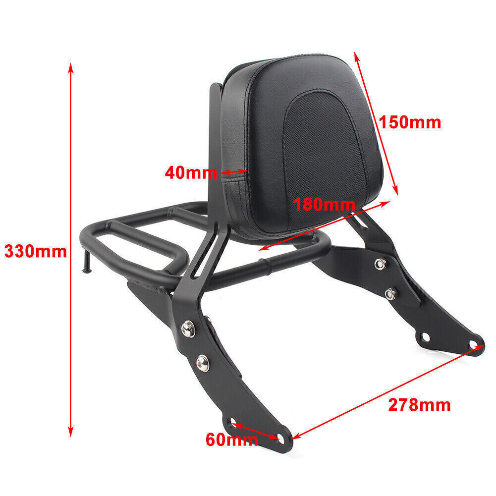 Rear Grab Rail Luggage Rack Kit FOR Street Twin Scrambler T100 T120