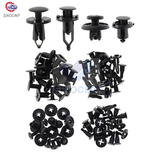 40 pcs Car Body/Bumper Push Pin Rivet Retainer Trim Moulding Clip Accessories