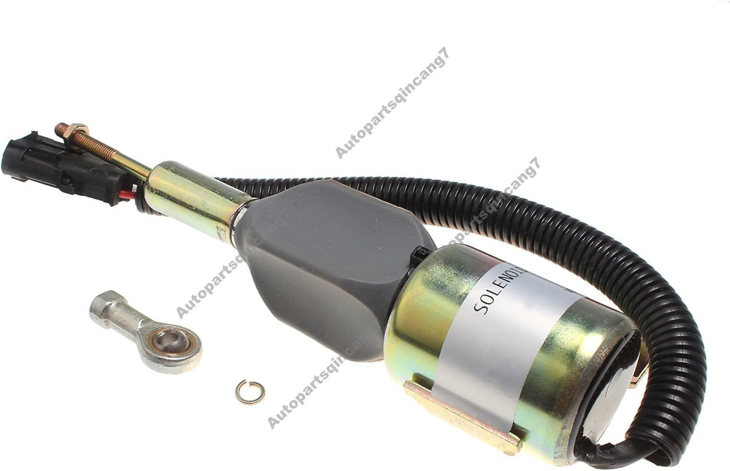 24V Stop Solenoid 6733-81-9110 for Komatsu Wheel Loader WA180PT-3L WA250PT-3L