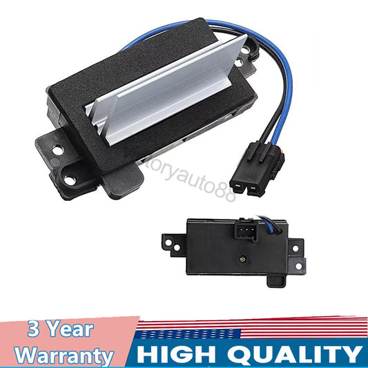 new resistor for Chevrolet Trailblazer Envoy 53-69738 front HVAC heater blower motor