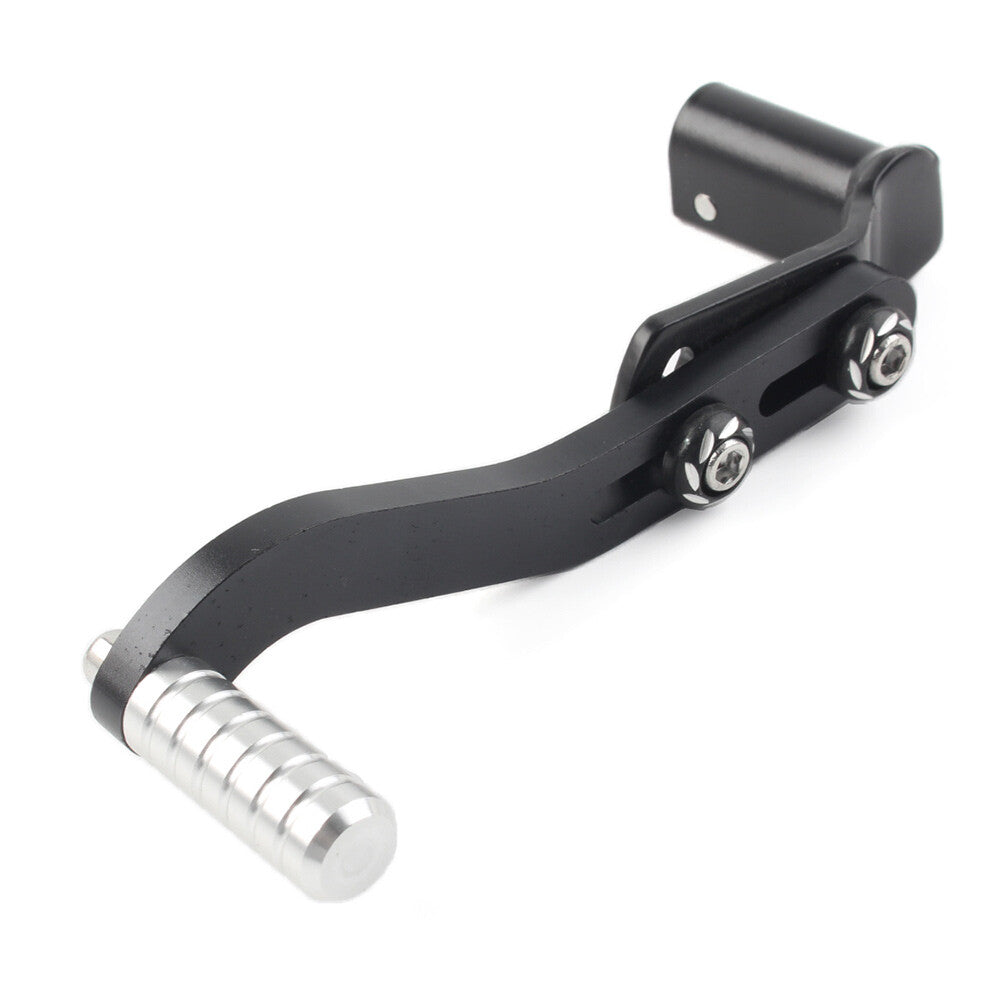 Motorcycle CNC Aluminum Gear Shift Lever Footrest Pedal Shifter Black Universal