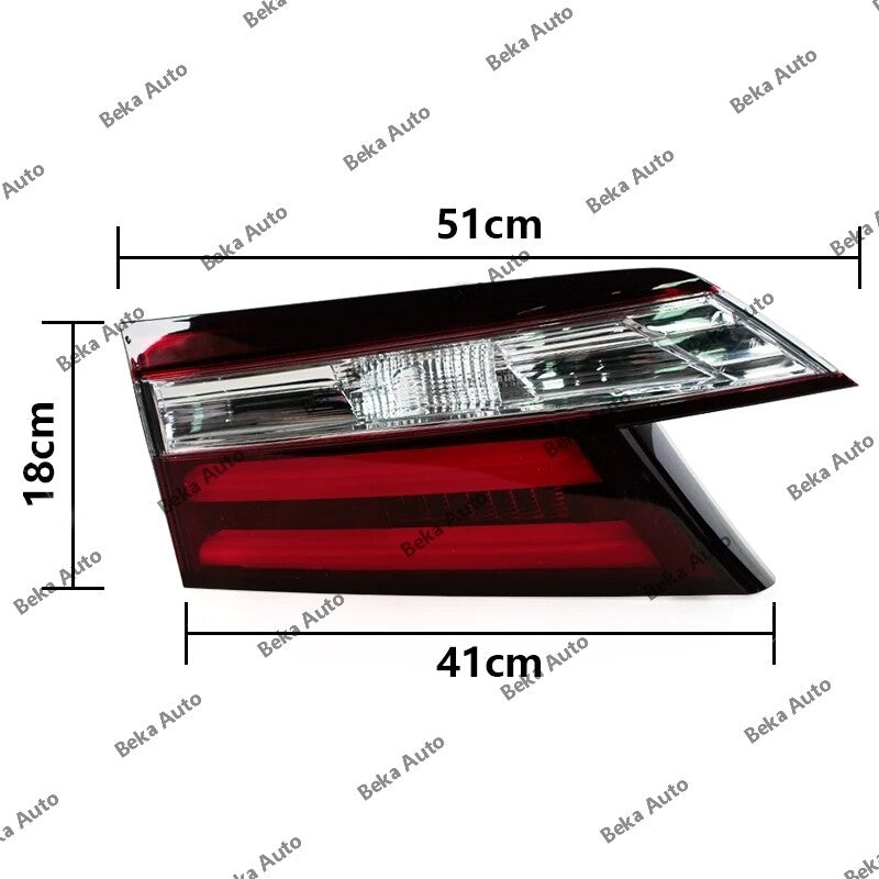 1Pair for Honda Odyssey RC 2014 2015-2020 LHRH Inner Tail Light Brake Stop Lamp