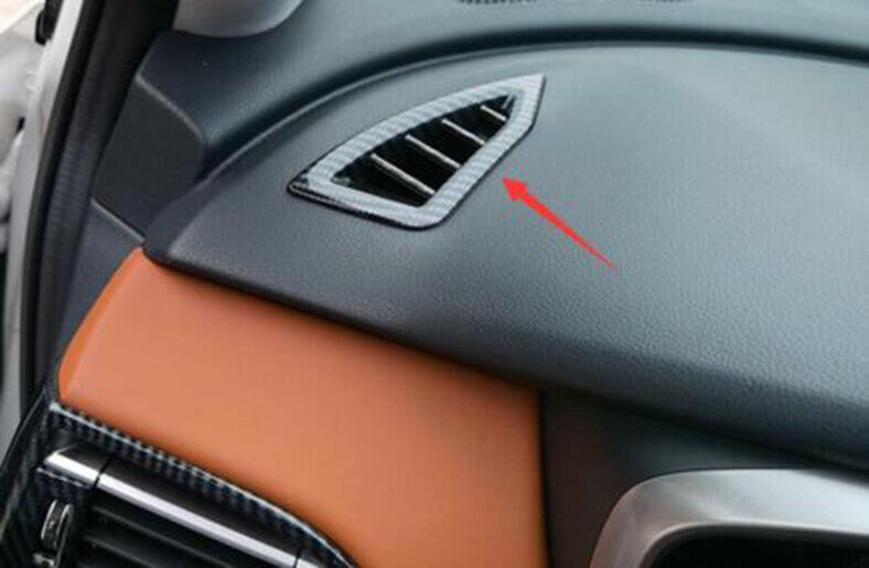 for Subaru Outback 2020-23 Carbon Fiber Inner Dashboard L&R Air Outlet Vent Trim