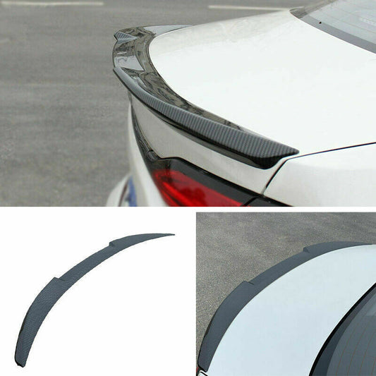 for Toyota for Corolla 2019-2022 Carbon Fiber Rear Spoiler Tail Trunk Lip Wing Bar
