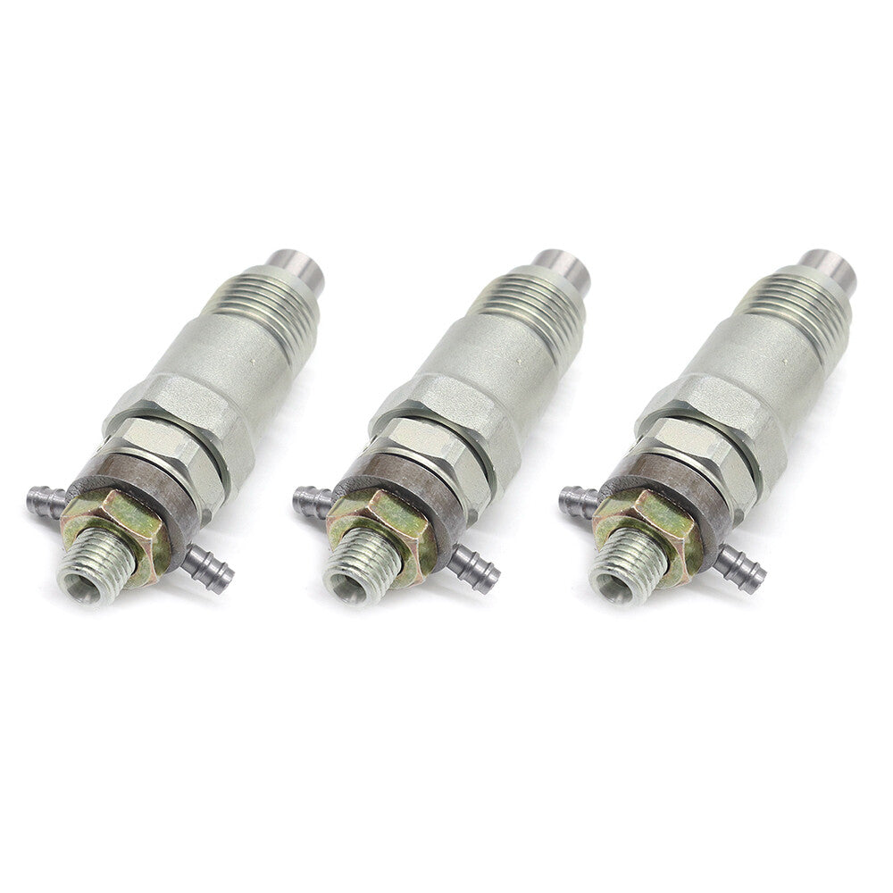 3-piece fuel injector kit for Kubota D1302, D1402, V1702, V1902, new fuel injectors 15271-53000