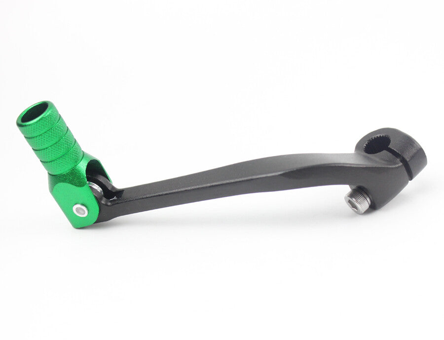 Black/Green Alloy Gear Shift Lever Shifter Pedal for Honda CRF 110 Bikes 13-18