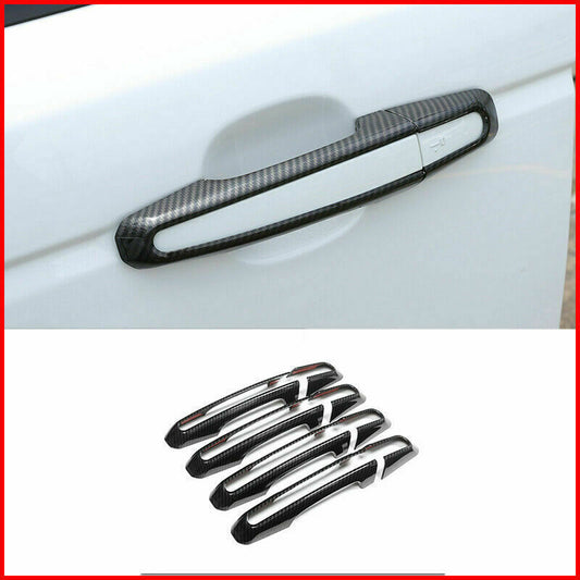 Carbon fiber side door handle cover trim for Land Rover for Range Rover L405 2013-17