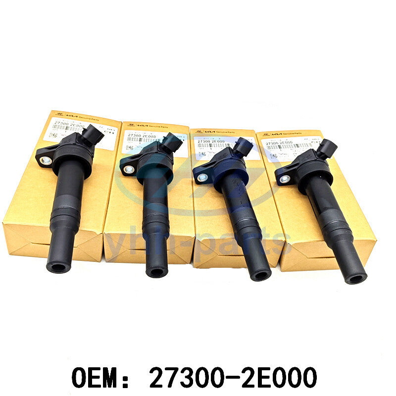 4PCS 27300-2E000 Ignition Coil For 2011-17 for Hyundai for Elantra for Kia Soul