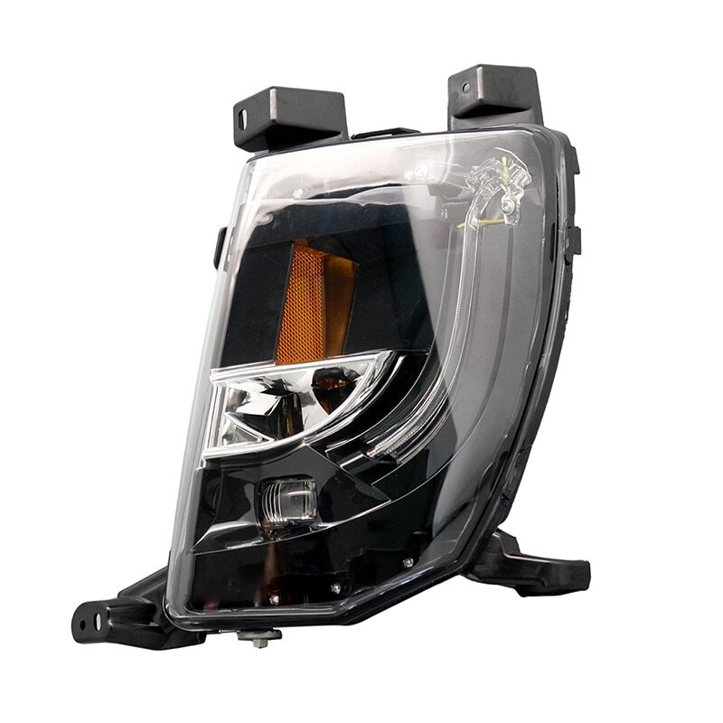 The right front bumper fog light assembly is compatible with for Tesla for Model S 2012-2020.
