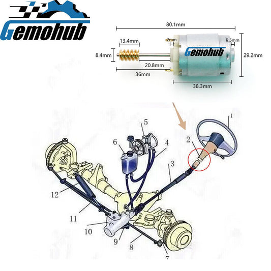 High Power Steering Column Lock Motor ESL/ELV Repair for 2005-2014 for Audi Q7 4L